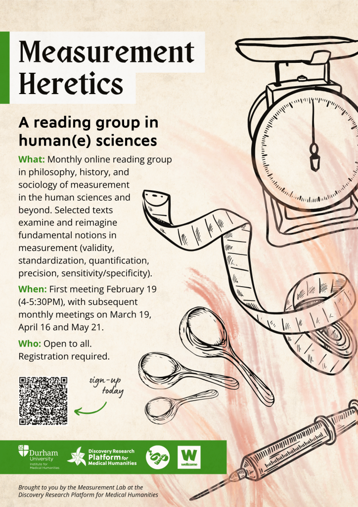Measurement Heretics: A reading group in human(e) sciences | The Platform