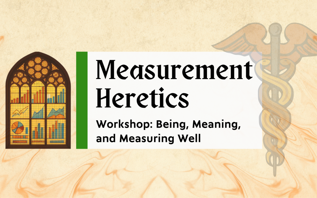 Welcoming attendees for our Measurement Heretics workshop